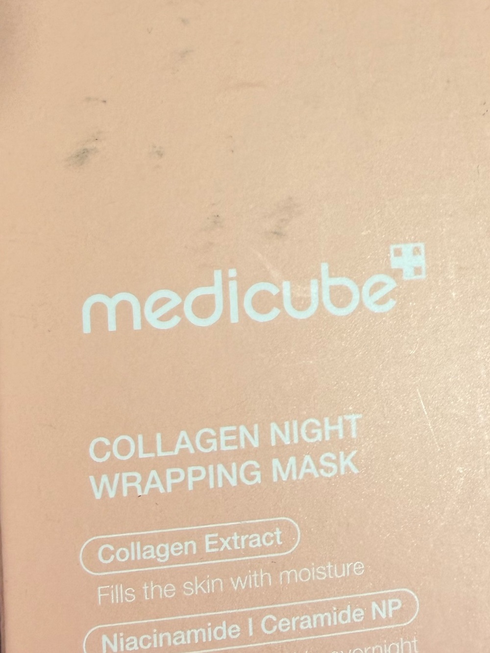 Medicube night wrapping mask